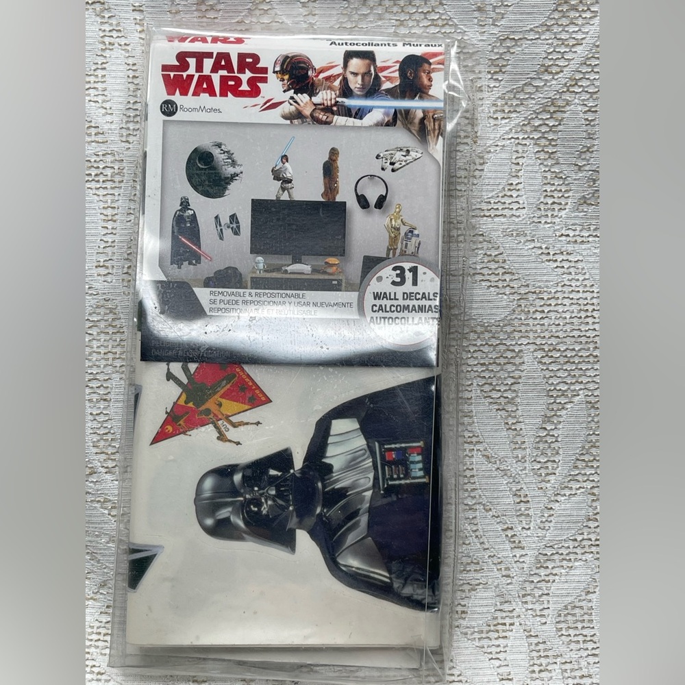 Star Wars Classic Peel and Stick Wall Decals Removable Stickers
